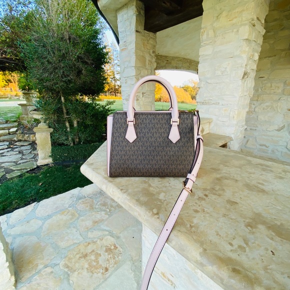 NEW Michael Kors MD hope Satchel&wallet signature - Picture 4 of 11